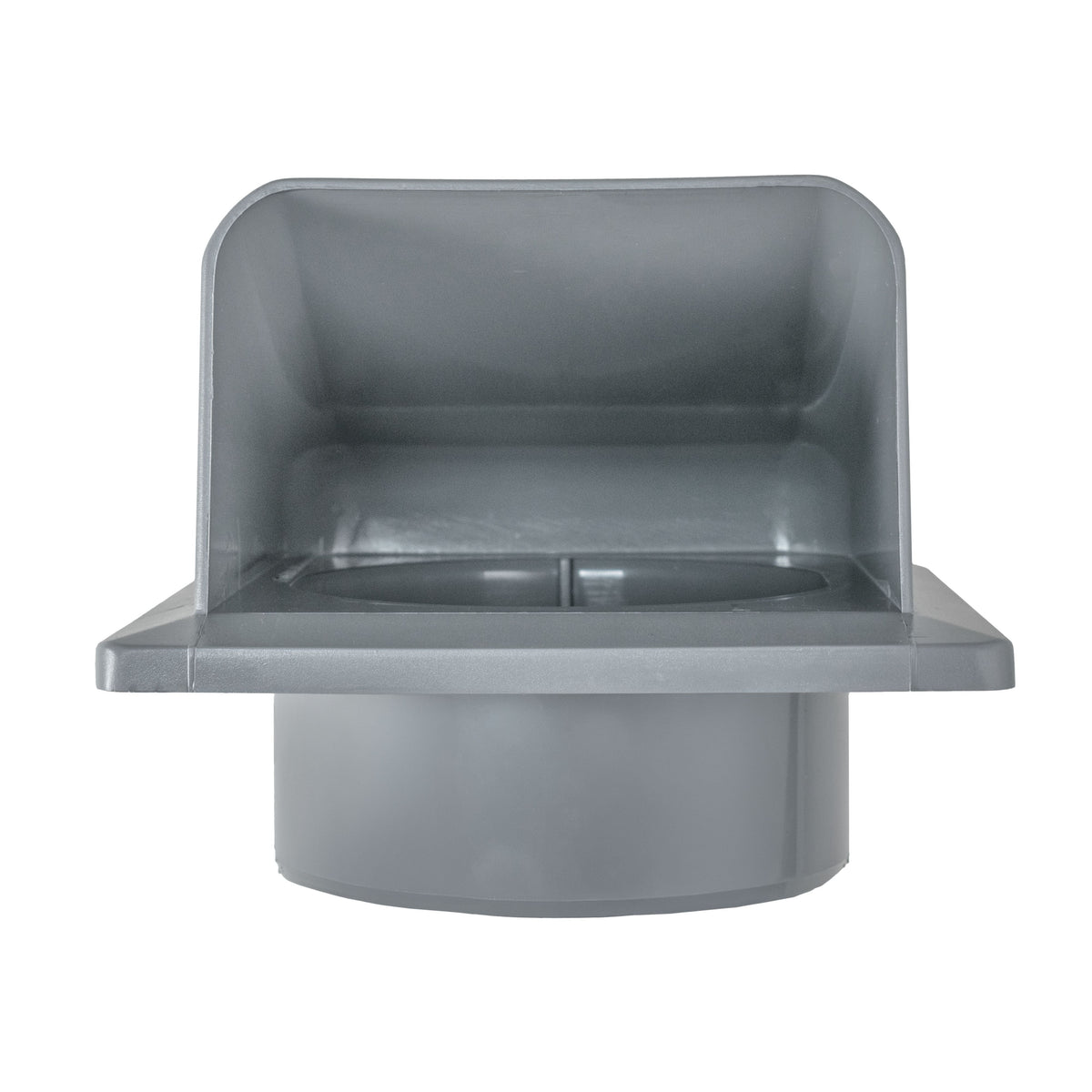 Duo Smart DS4178 Vent Through Wall Ventilation Kit 100mm Pipe with Graphite Vent