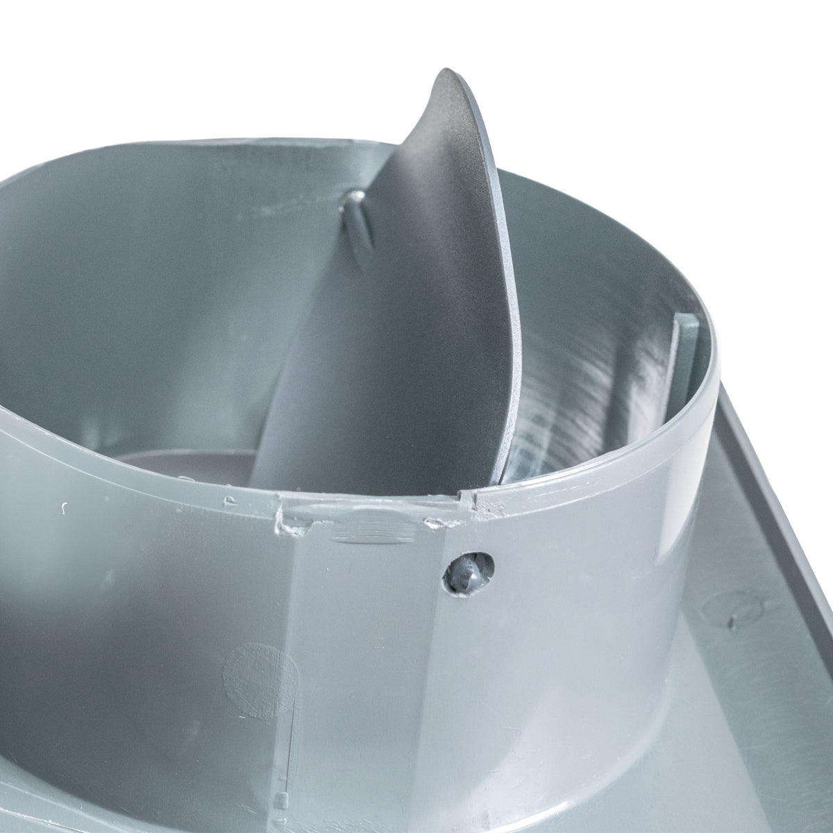 VC-KR0153 Louvre Vent Through Wall Ventilation Kit 100mm Pipe with Graphite Vent