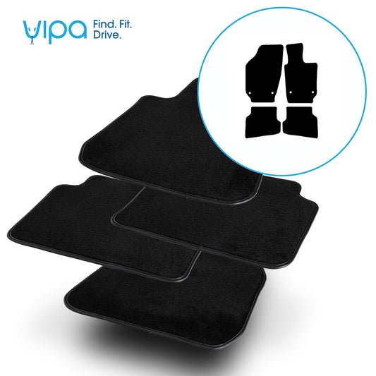 VW POLO HATCHBACK / SALOON 2009 TO 2018 - CAR MAT SET