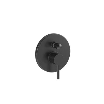 Vibe Concealed 2-Way Matt Black Shower Valve