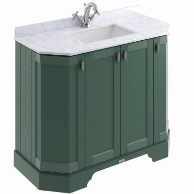 Victrion Angled 4 Door Basin Unit - All Colours