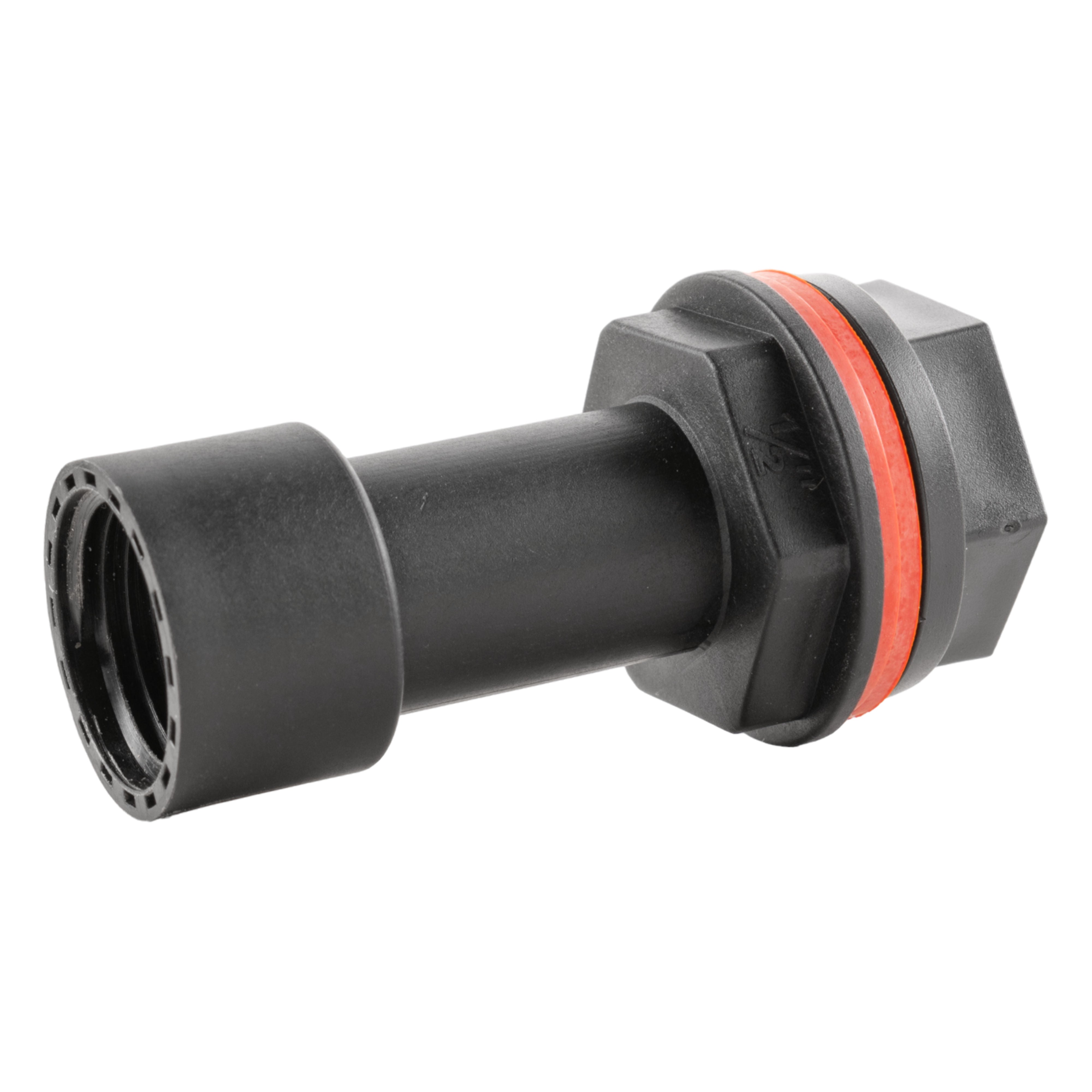 Water Butt Extension Kit 1/2" with Lever Tap Hose Barb and Side Lock