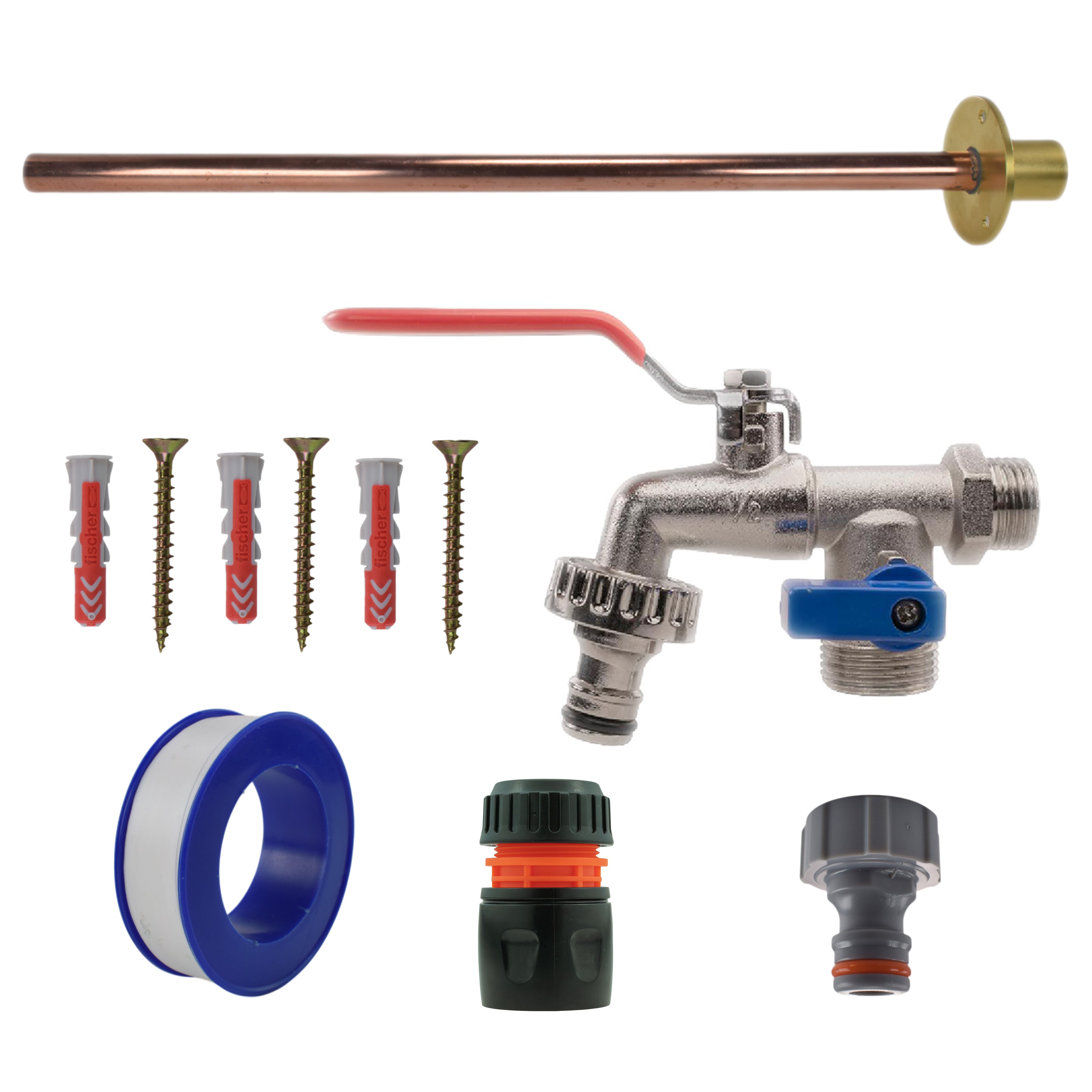 Double Lever Tap BASIC Connection Kit