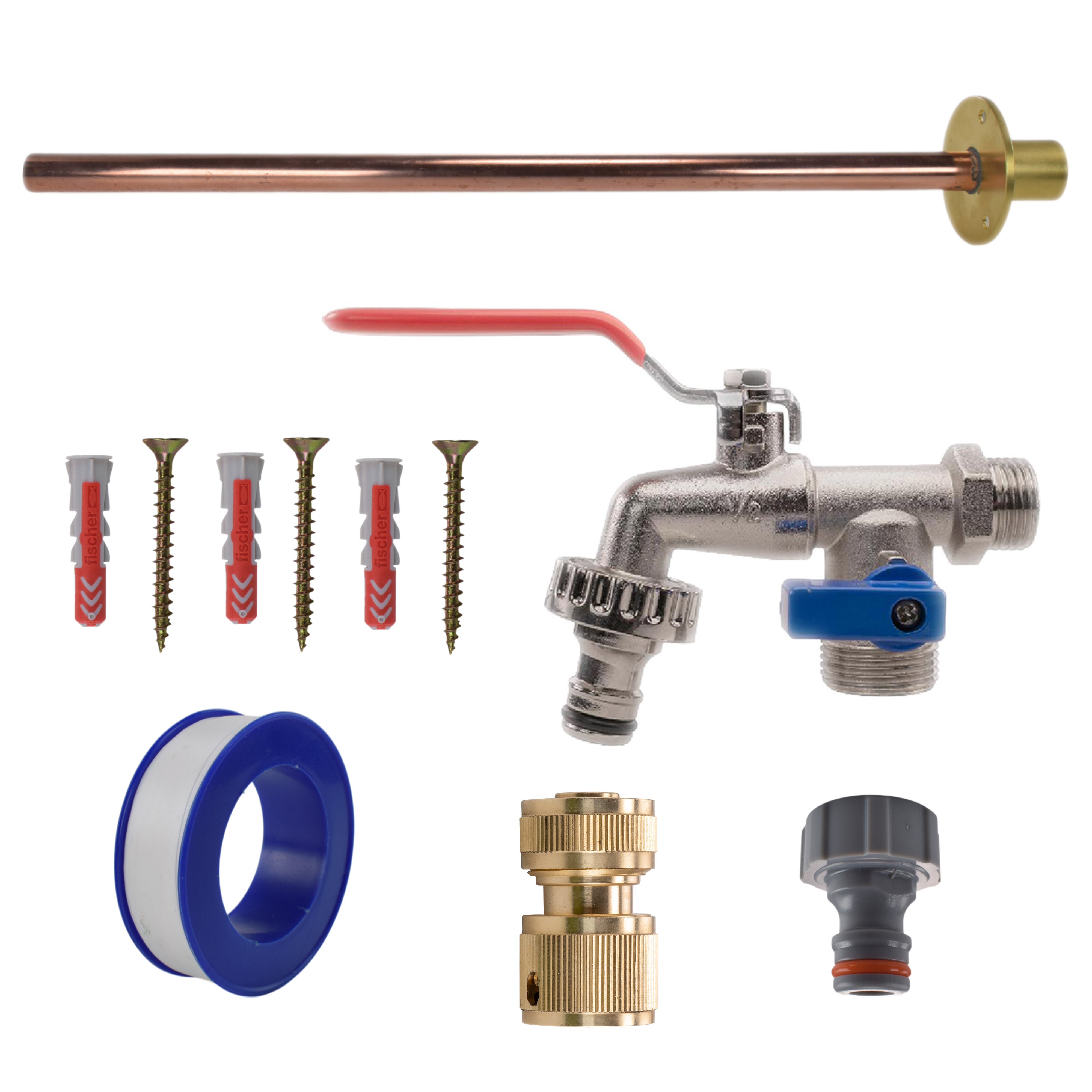 Double Lever Tap BASIC Connection Kit