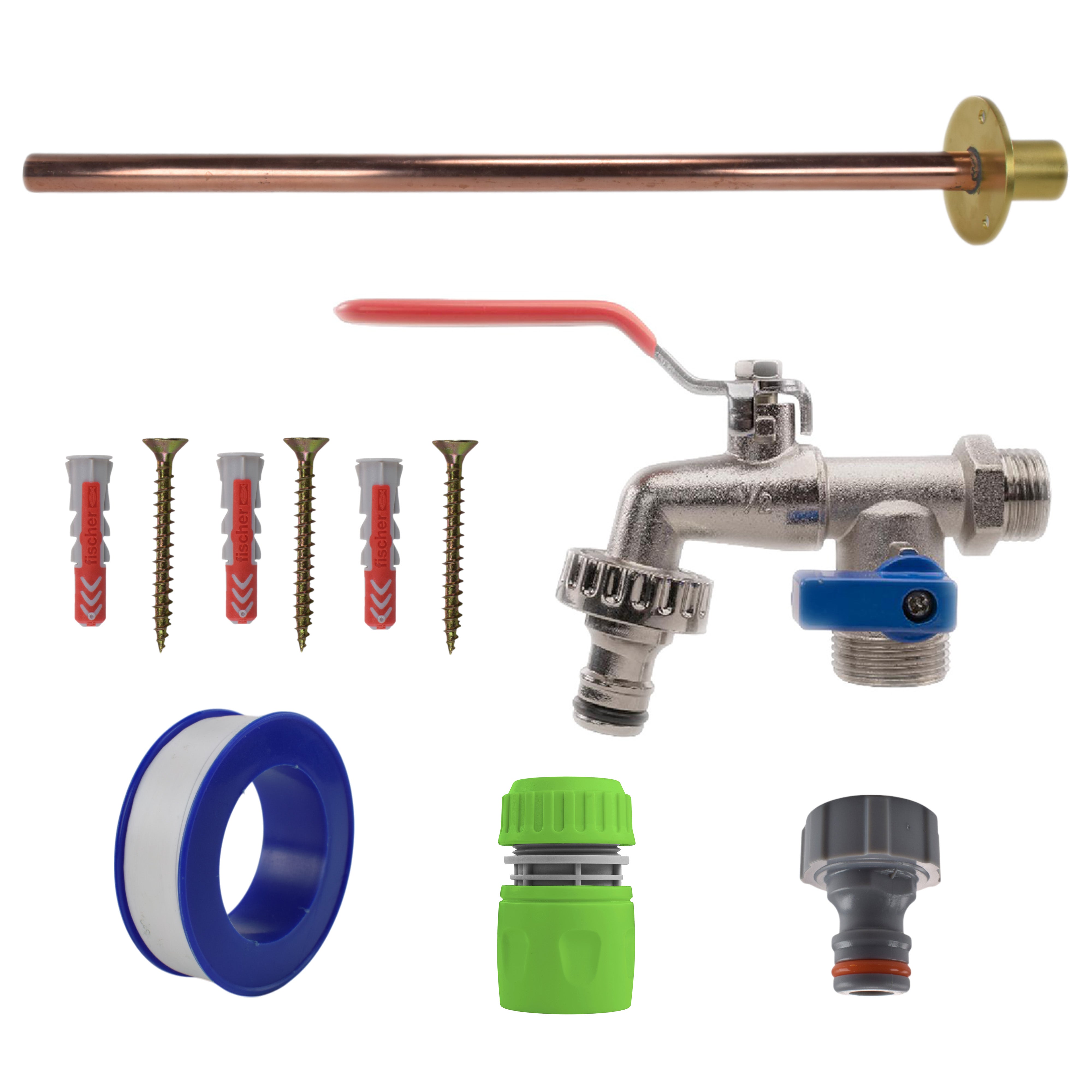 Double Lever Tap BASIC Connection Kit