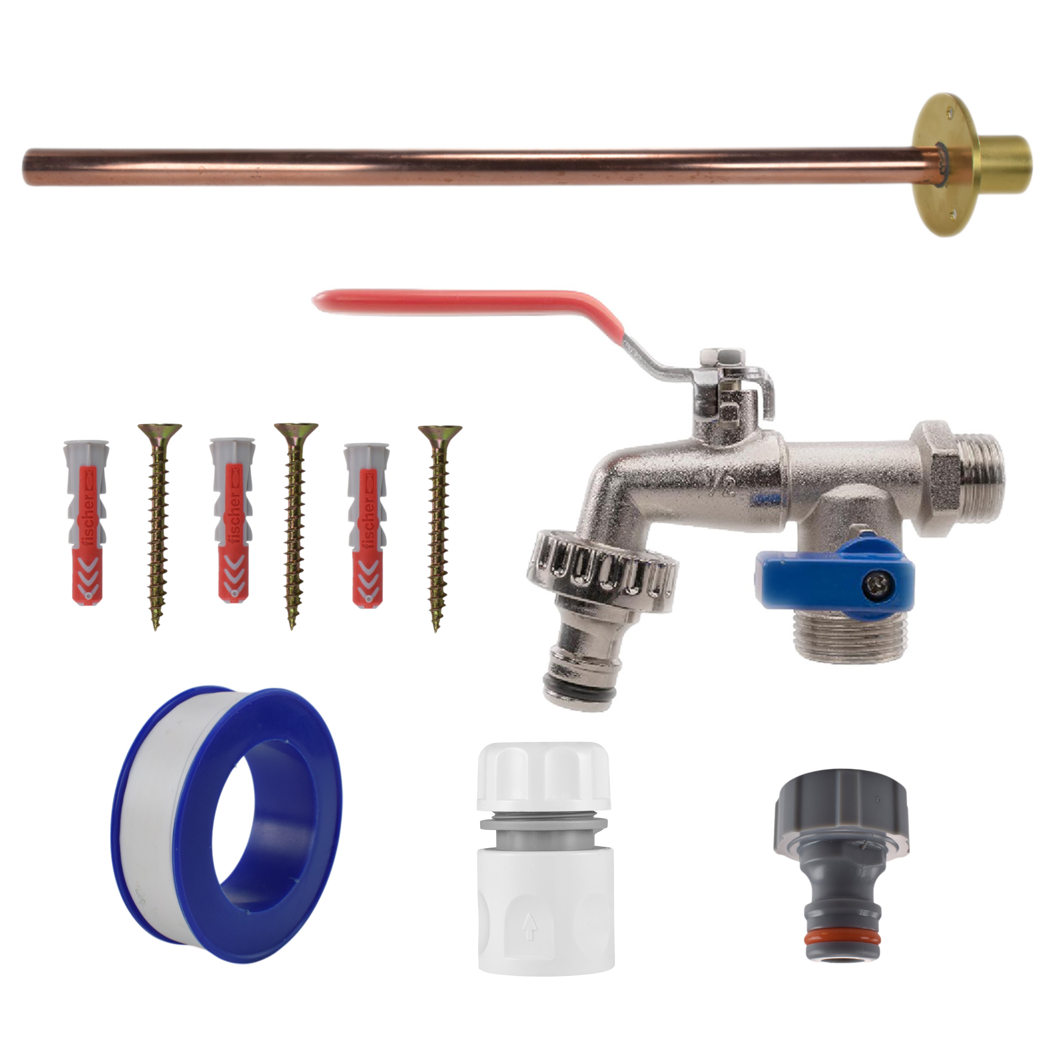 Double Lever Tap BASIC Connection Kit