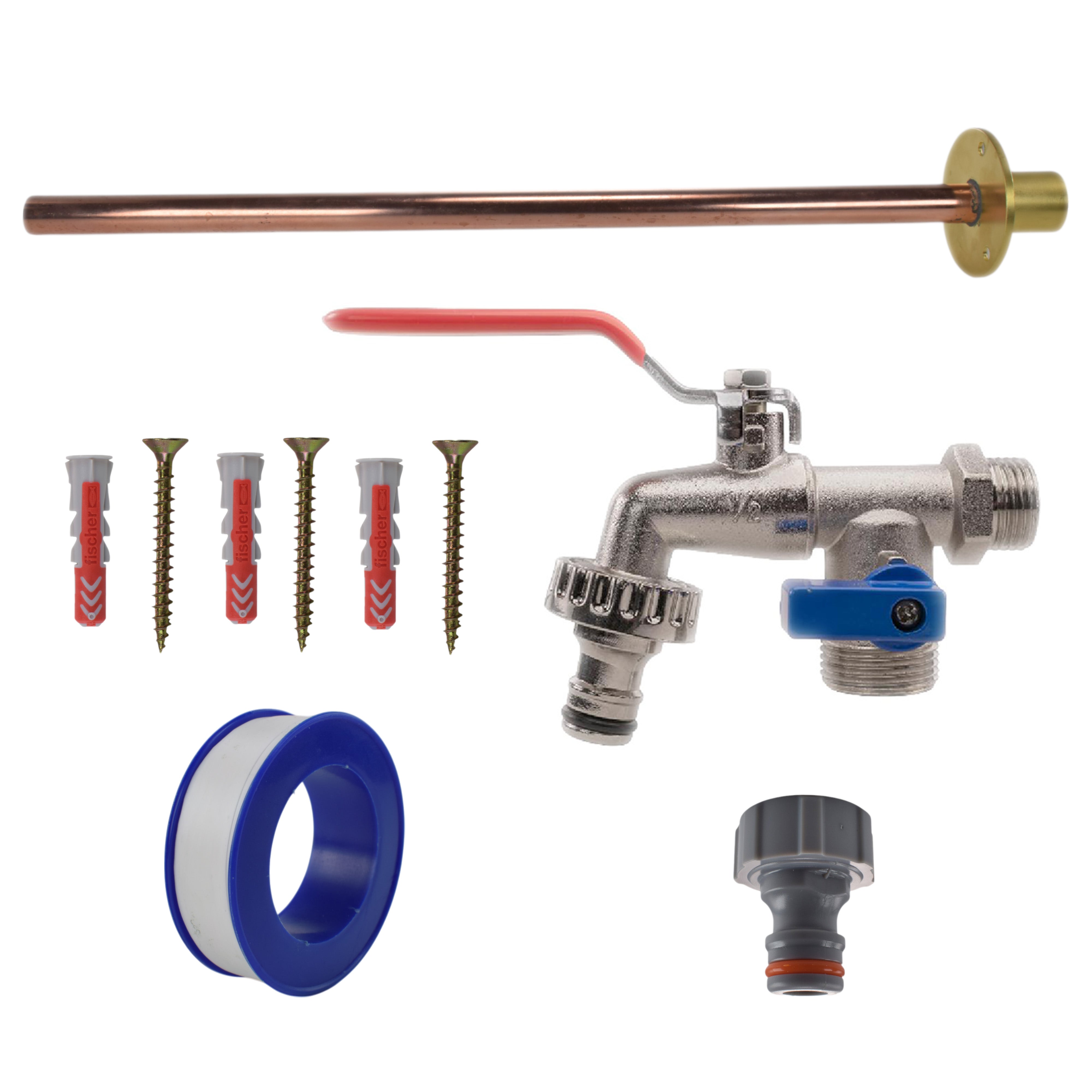 Double Lever Tap BASIC Connection Kit