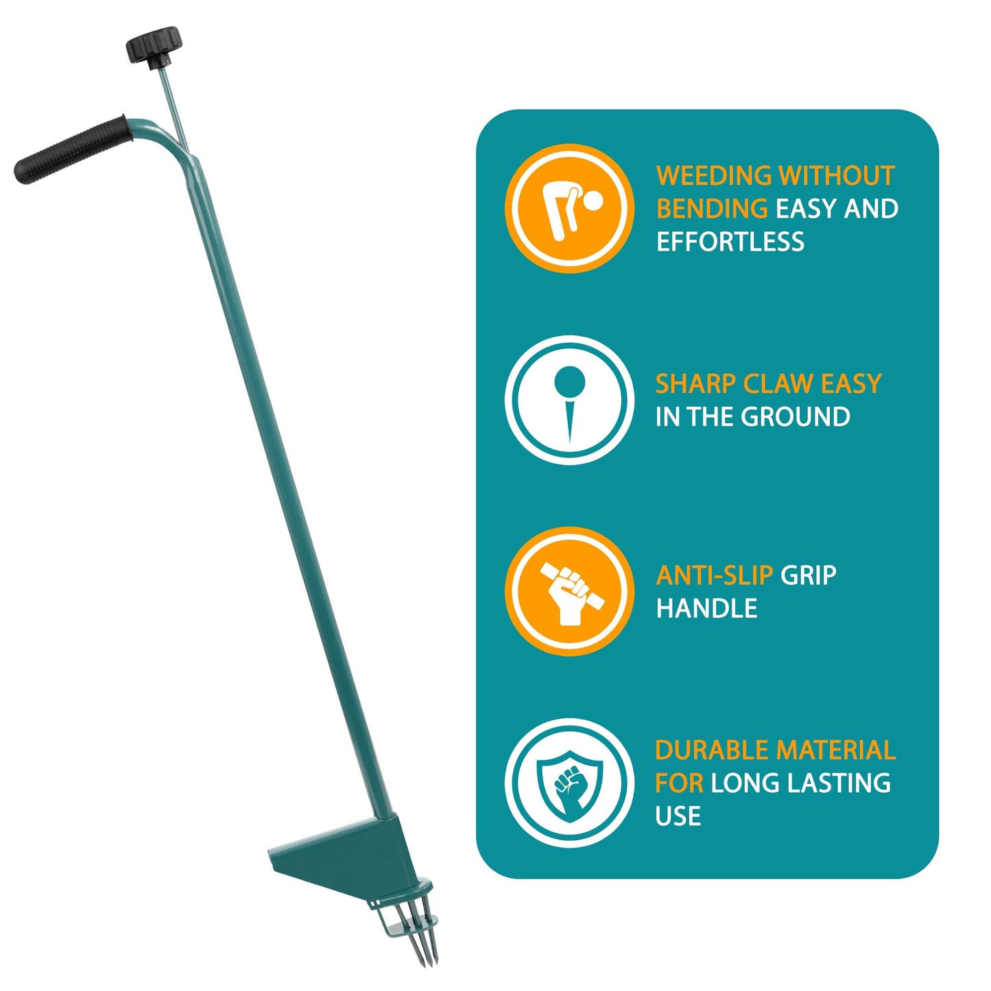 Steel Weed Puller Root Remover