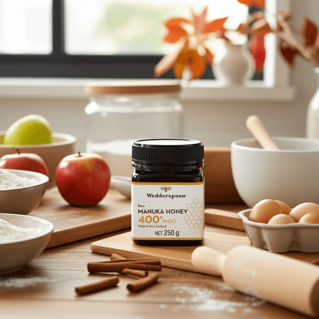 Wedderspoon Raw Manuka Honey 400 MGO – 250g