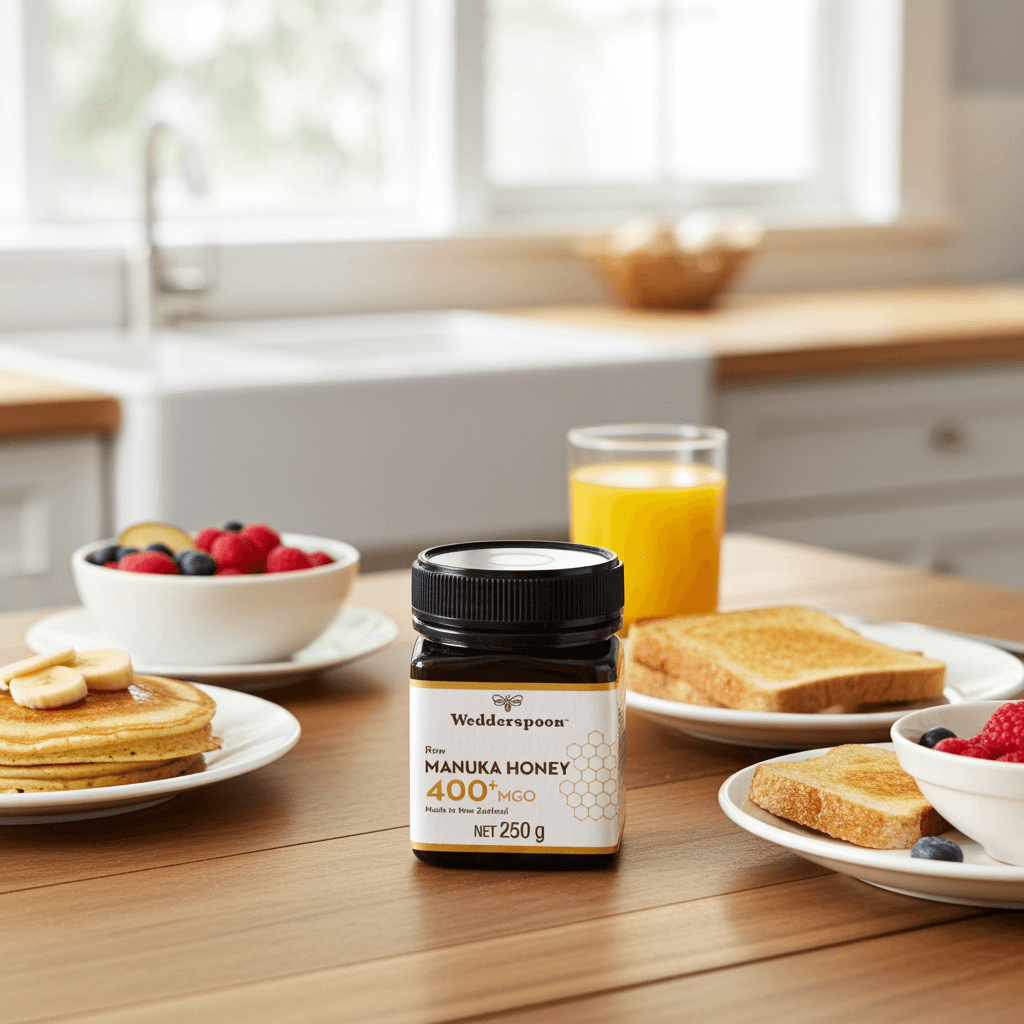 Wedderspoon Raw Manuka Honey 400 MGO – 250g