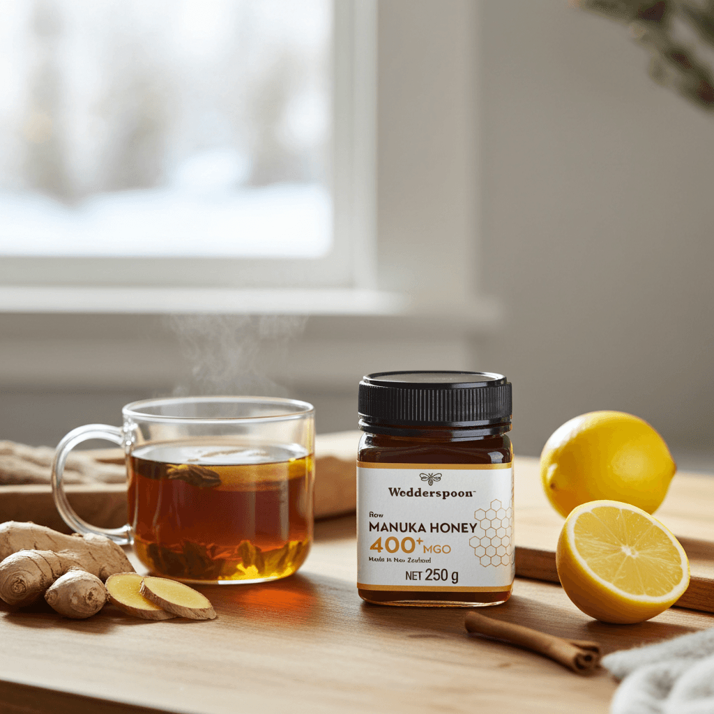 Wedderspoon Raw Manuka Honey 400 MGO – 250g
