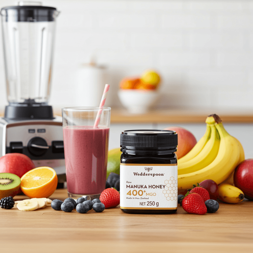 Wedderspoon Raw Manuka Honey 400 MGO – 250g