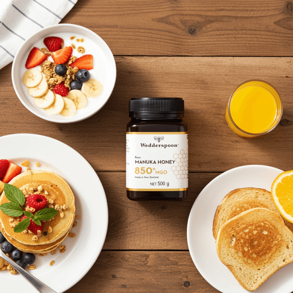 Wedderspoon Raw Manuka Honey 850 MGO – 500g