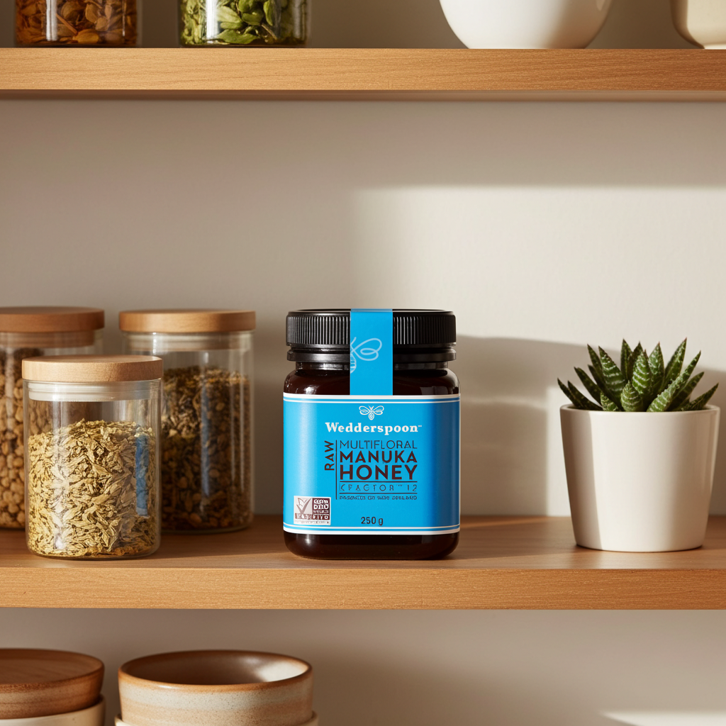 Wedderspoon Raw Manuka Honey KFactor 12+ 250g – Triple Pack