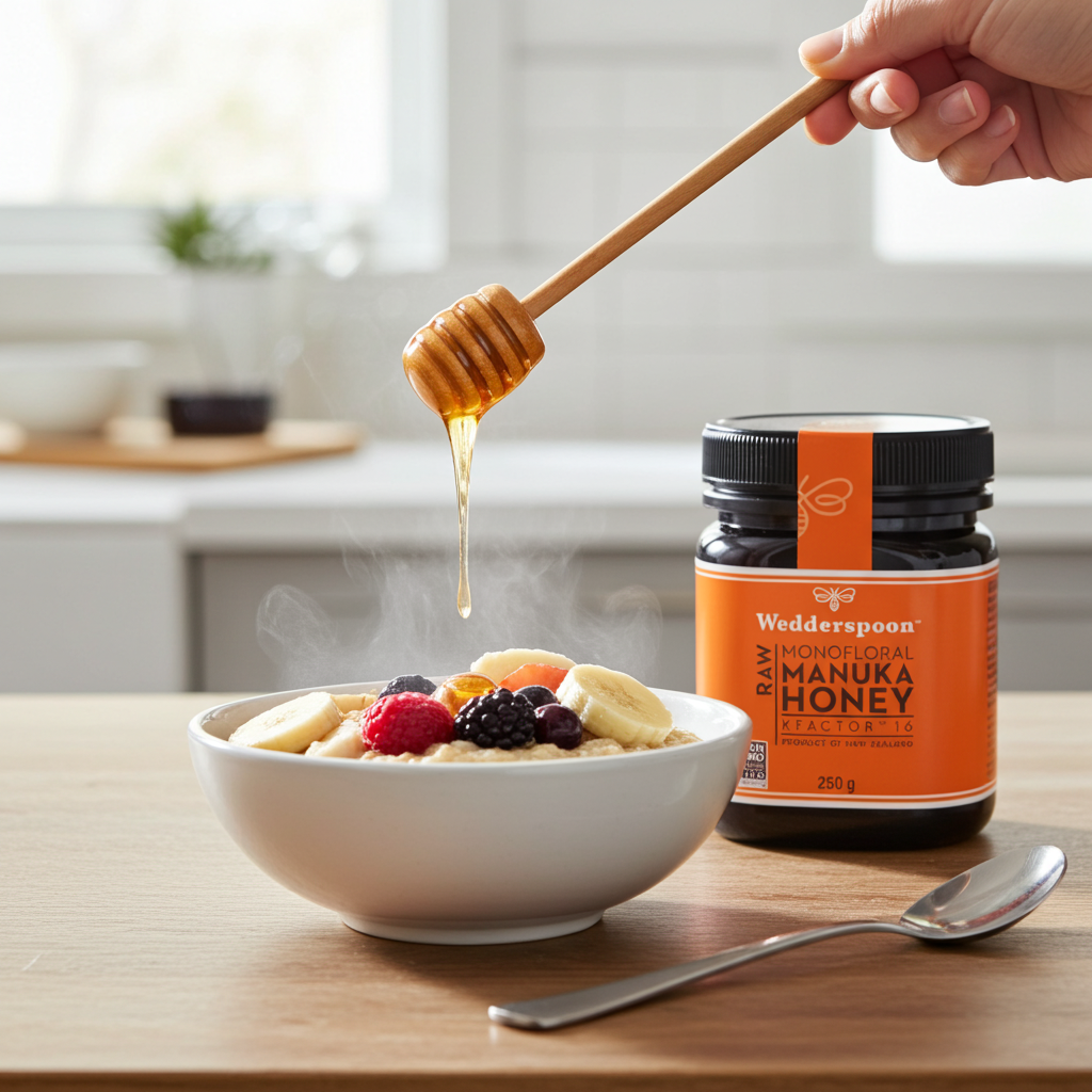 Wedderspoon Raw Manuka Honey KFactor 16+ – 250g
