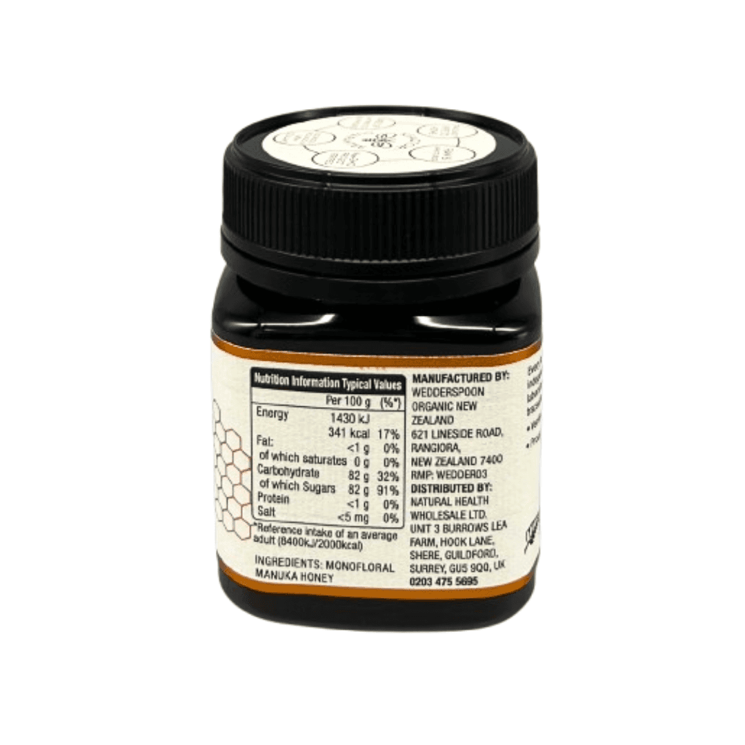 Wedderspoon Raw Manuka Honey 400 MGO – 250g