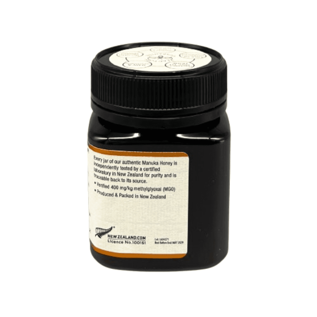 Wedderspoon Raw Manuka Honey 400 MGO – 250g