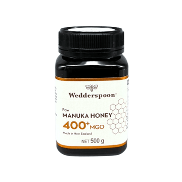 Wedderspoon Raw Manuka Honey 400 MGO – 500g