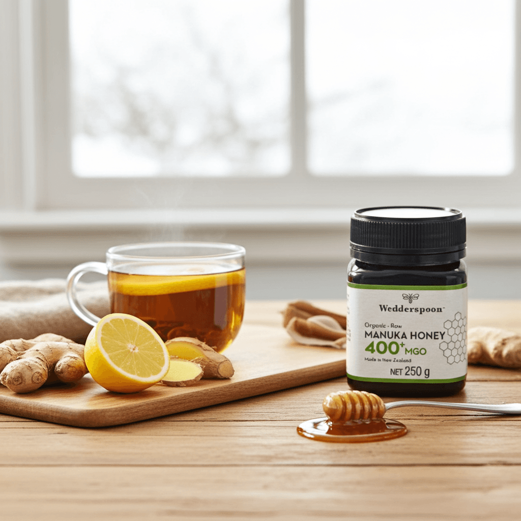 Wedderspoon Raw Organic Manuka Honey 400 MGO – 250g