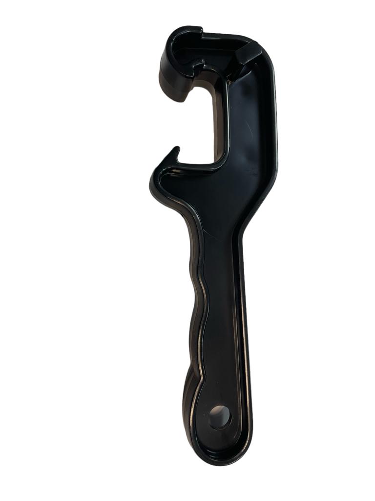 Oil Drum Wrench Universal Barrel Opening Ergonomic Hand Tool Spanner Key Opener - Fits Various Oil Drum Sizes, Non-Slip Grip, Durable and Portable