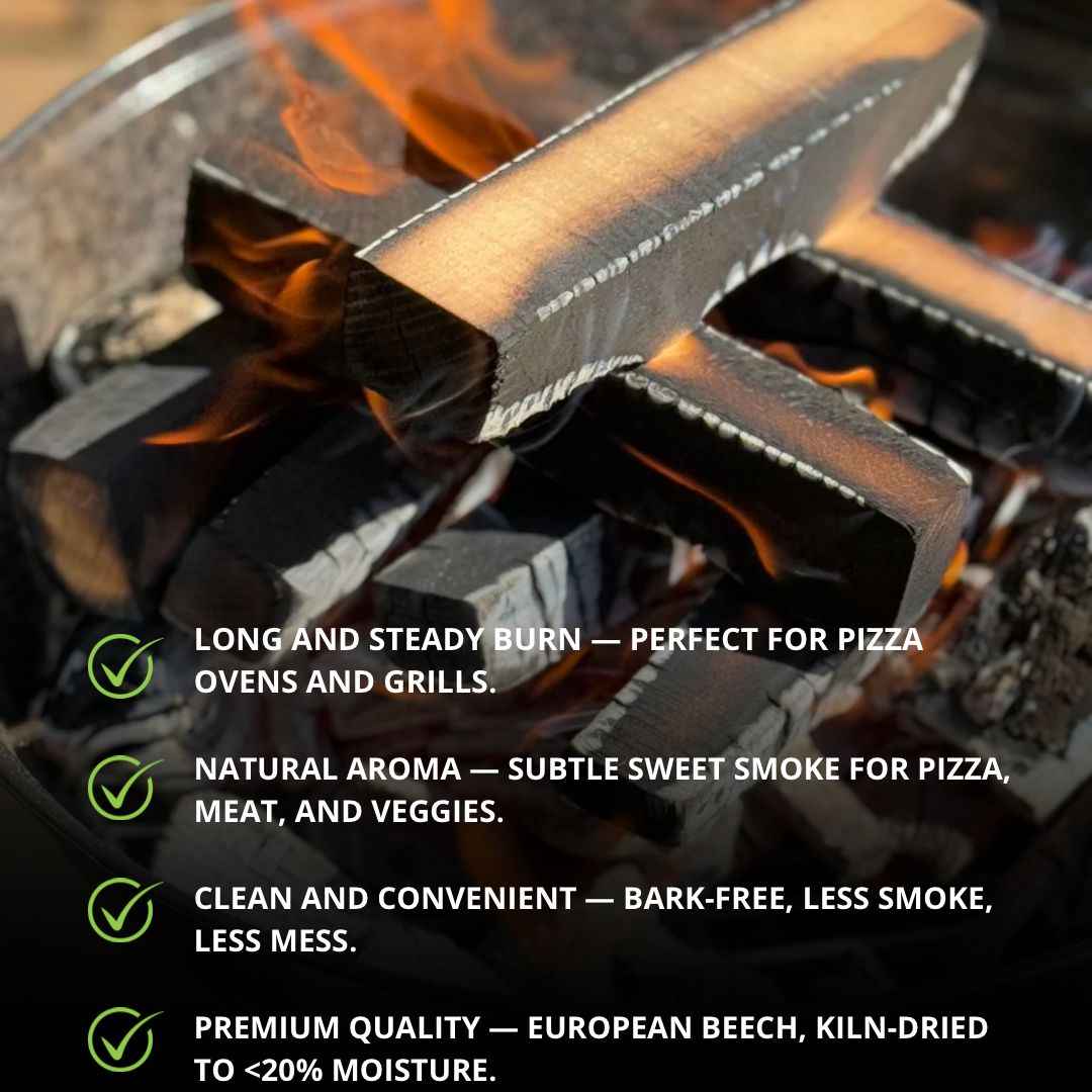 Special Kiln-Dried Beech Logs – 10kg Box