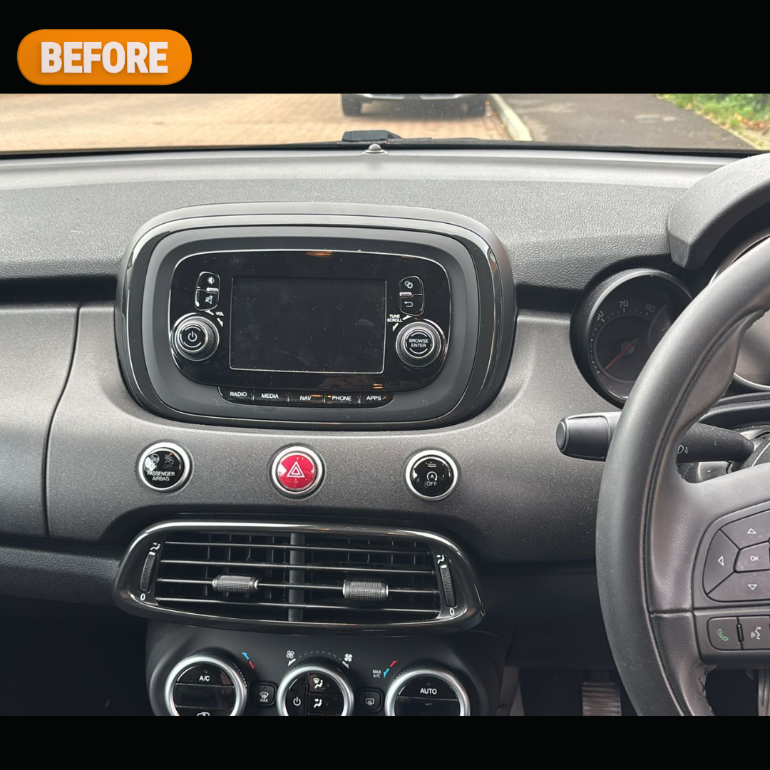 Fiat 500X Apple Carplay / Android Auto 9" Stereo Upgrade