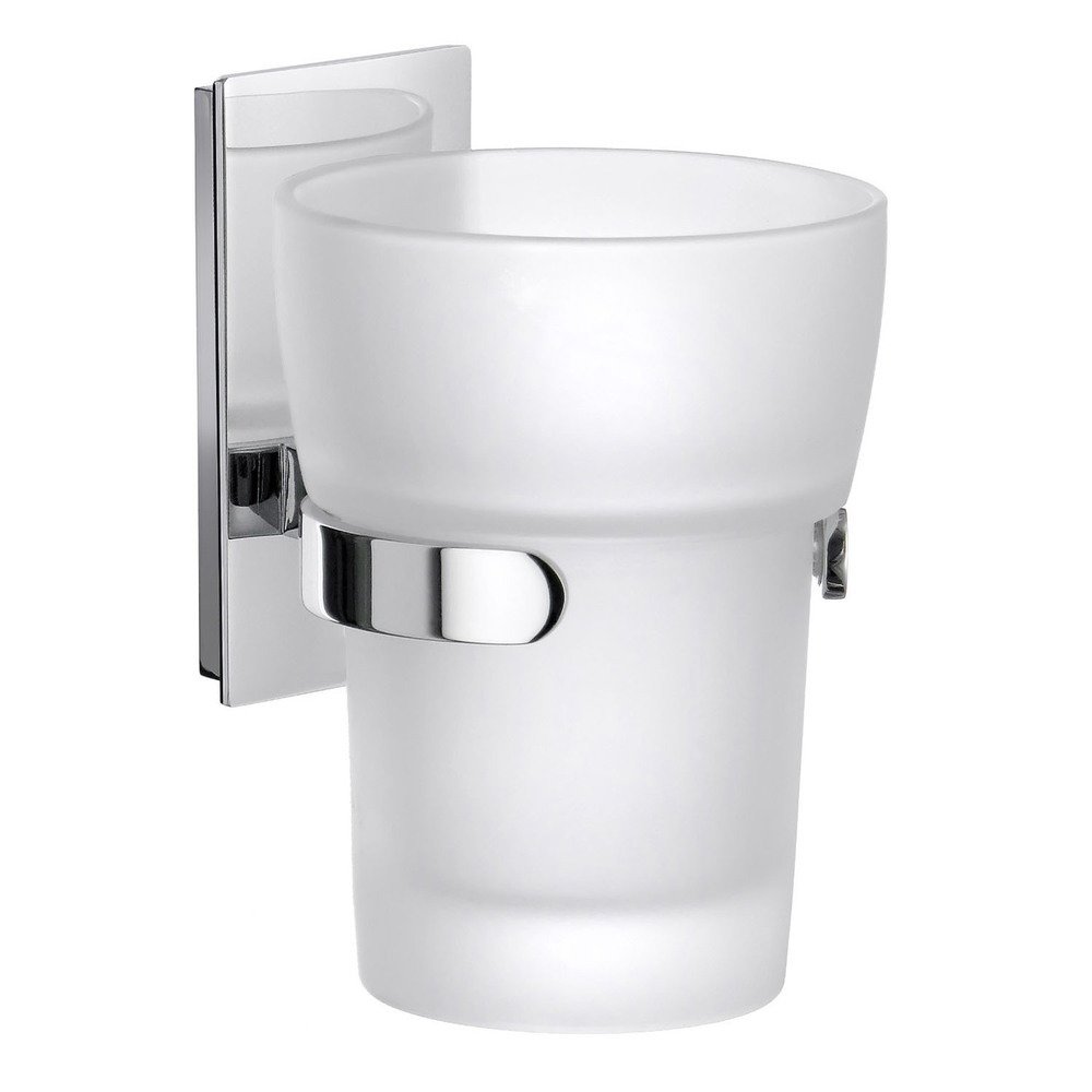 Smedbo Pool Tumbler & Holder ZK343 Polished Chrome