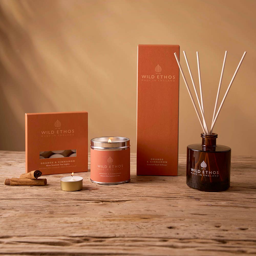 Cinnamon & Orange "Winter Spice" Scented Tealights