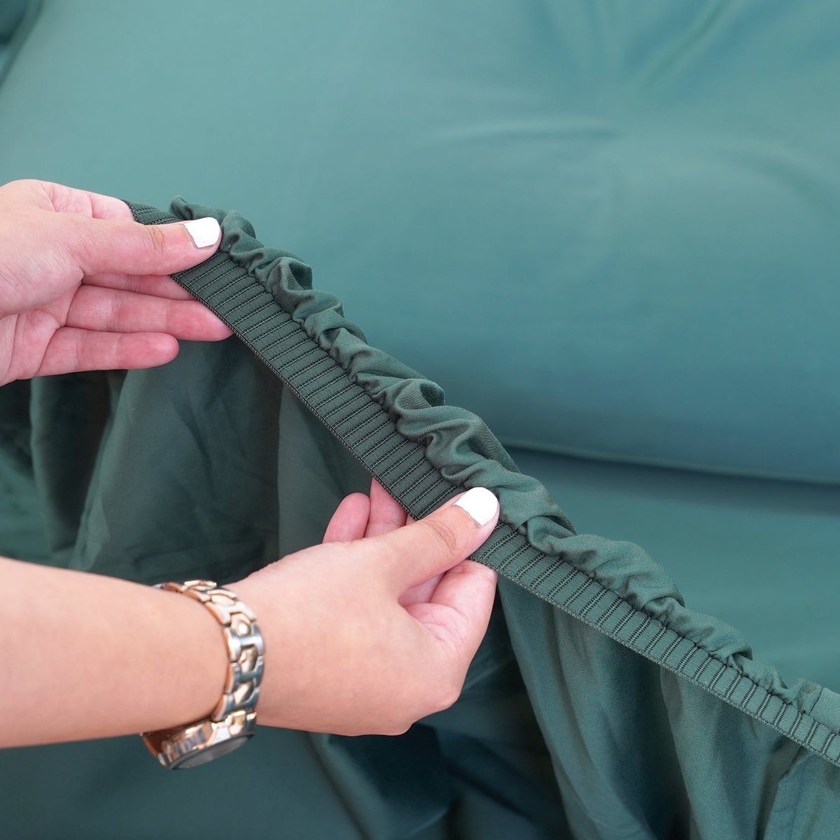 Ackly Bamboo - Royal Green Fitted Sheet