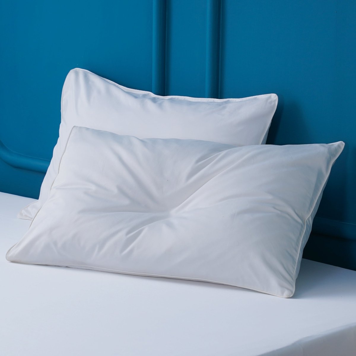Ackly Bamboo - White Pillowcases Pair