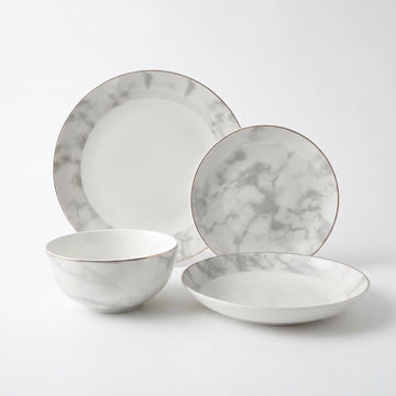 Aurelia 16-Piece Fine Bone China Dinner Set