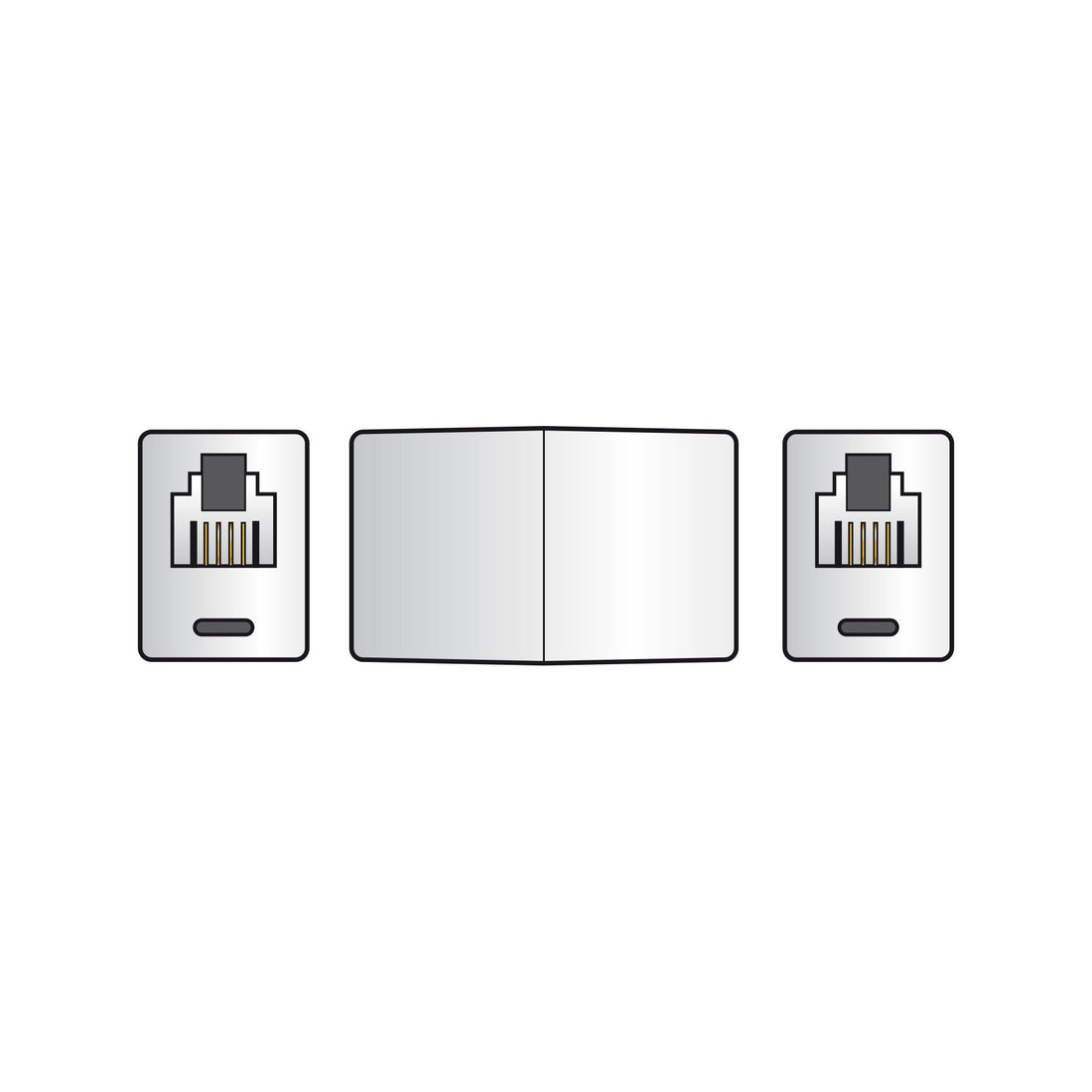 AV:Link RJ11 Socket to RJ11 Socket Telephone Line Adaptor
