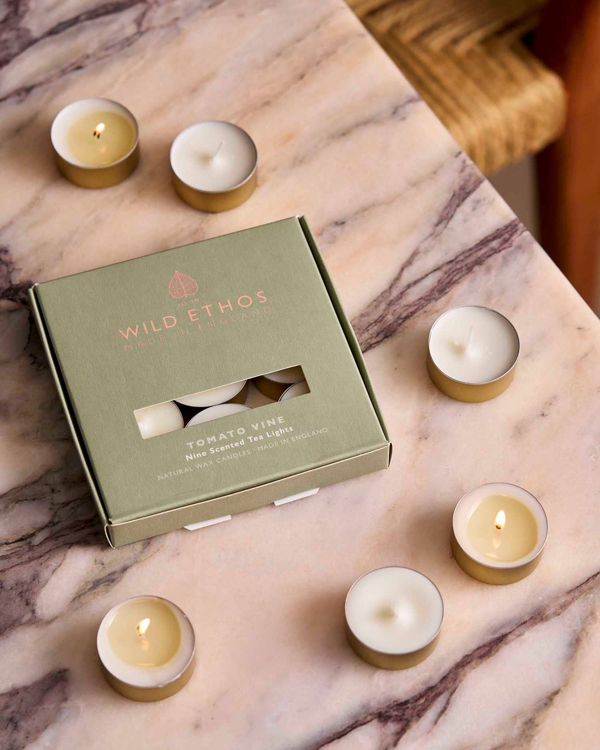Tomato Vine Scented Tealights