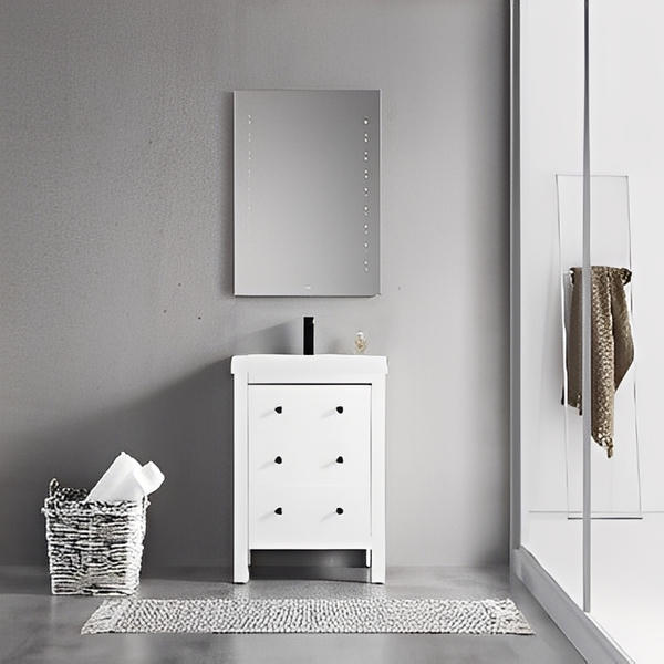 Ballina Rectangular LED Mirror with Edged Bevel - All Sizes