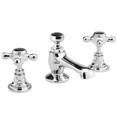 Hex Deck Mounted Basin Mixer Tap