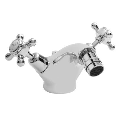 White Mono Bidet Mixer Tap