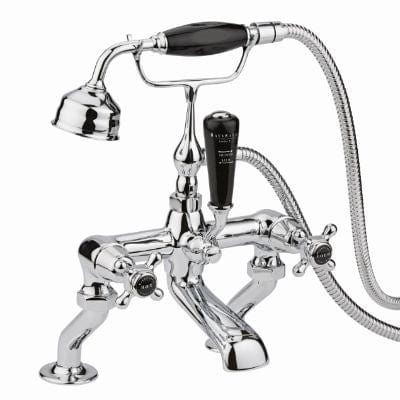 Domed Deck Mounted Bath Shower Mixer