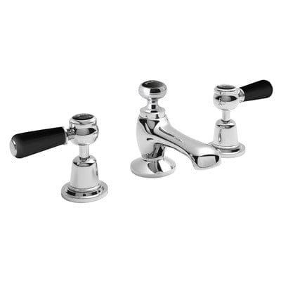 Domed Deck Mounted Lever Basin Mixer