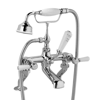 Hex Deck Mounted Bath Shower Mixer