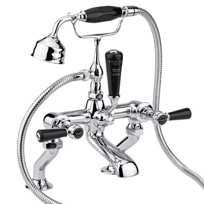 Hex Deck Mounted Bath Shower Mixer