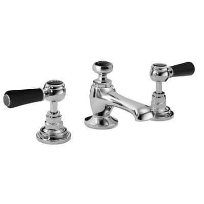 Hex Deck Mounted Lever Basin Mixer