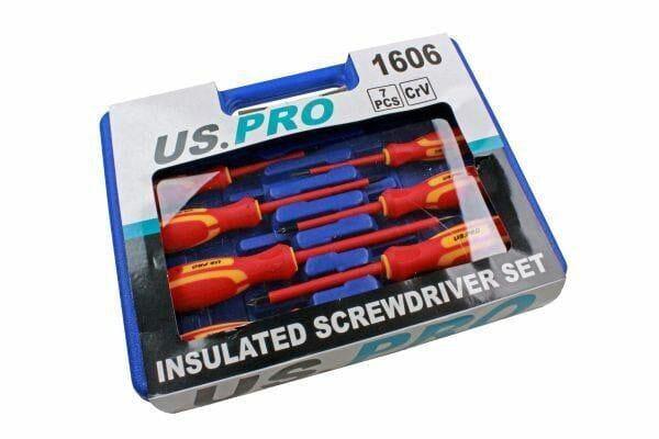 Bergen 7pc Insulated Electricians Screwdriver Set 1606