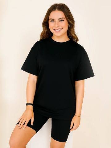 Ladies Side Split Cycling Short Set