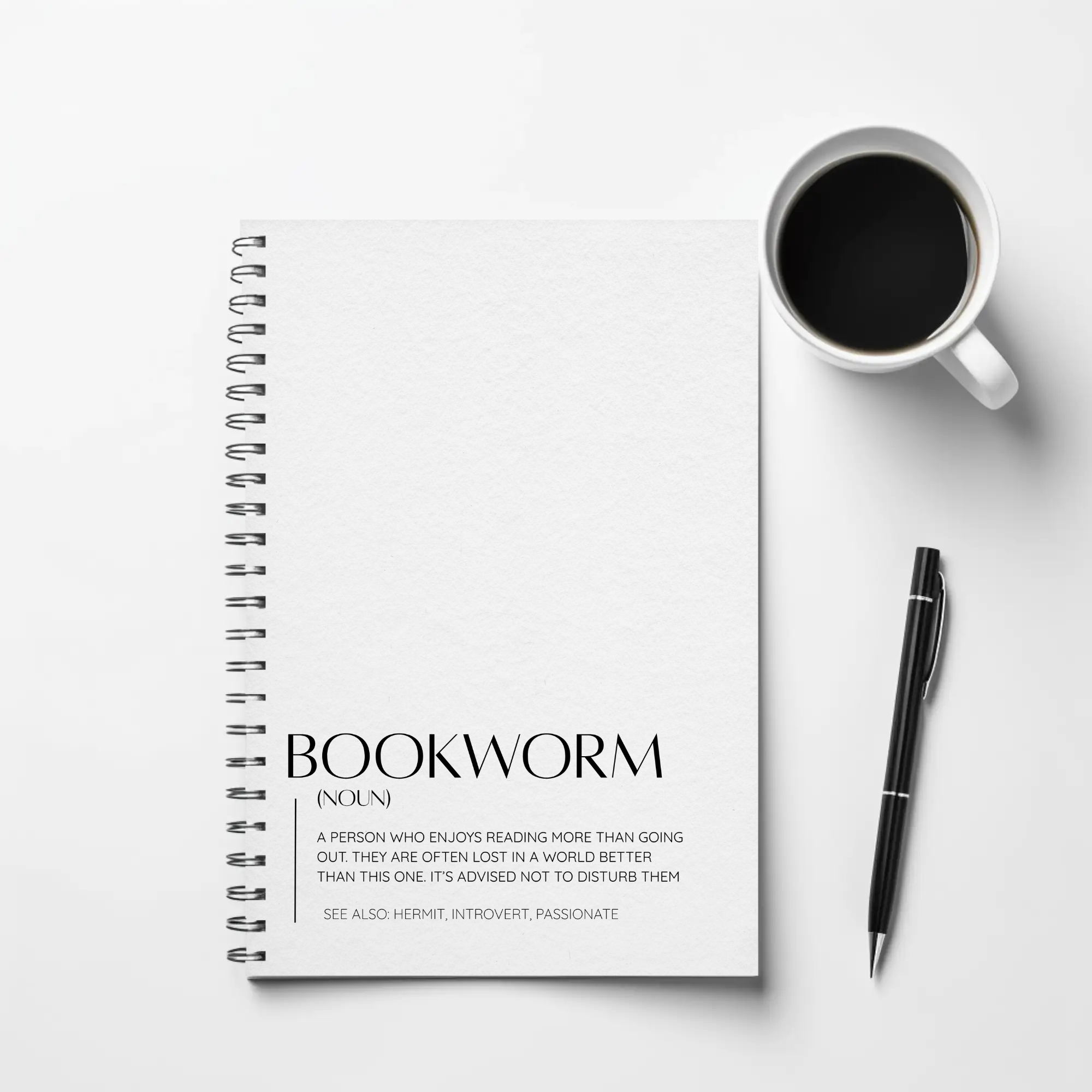Bookworm A5 Notebook