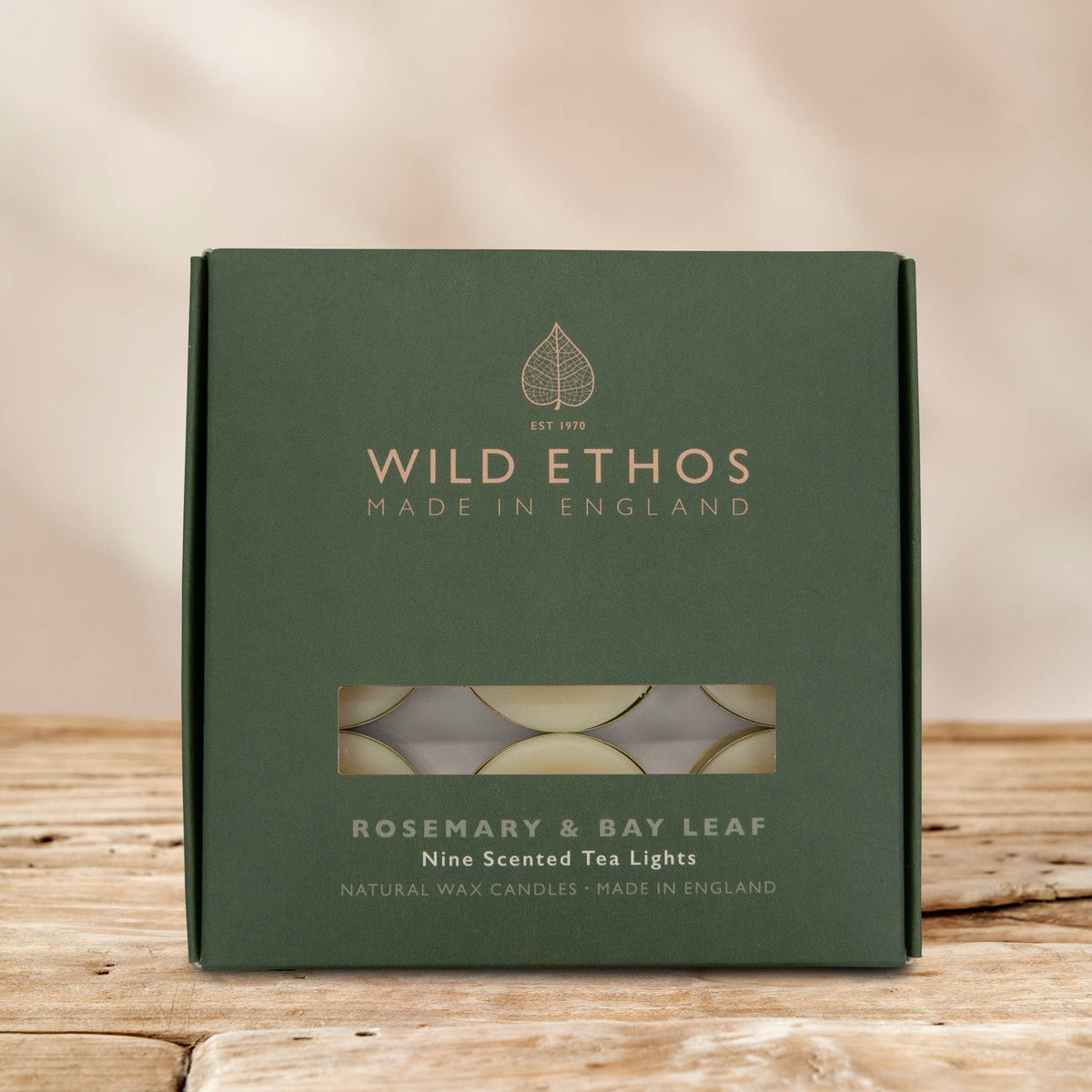 Rosemary & Bay Leaf Scented Tealights