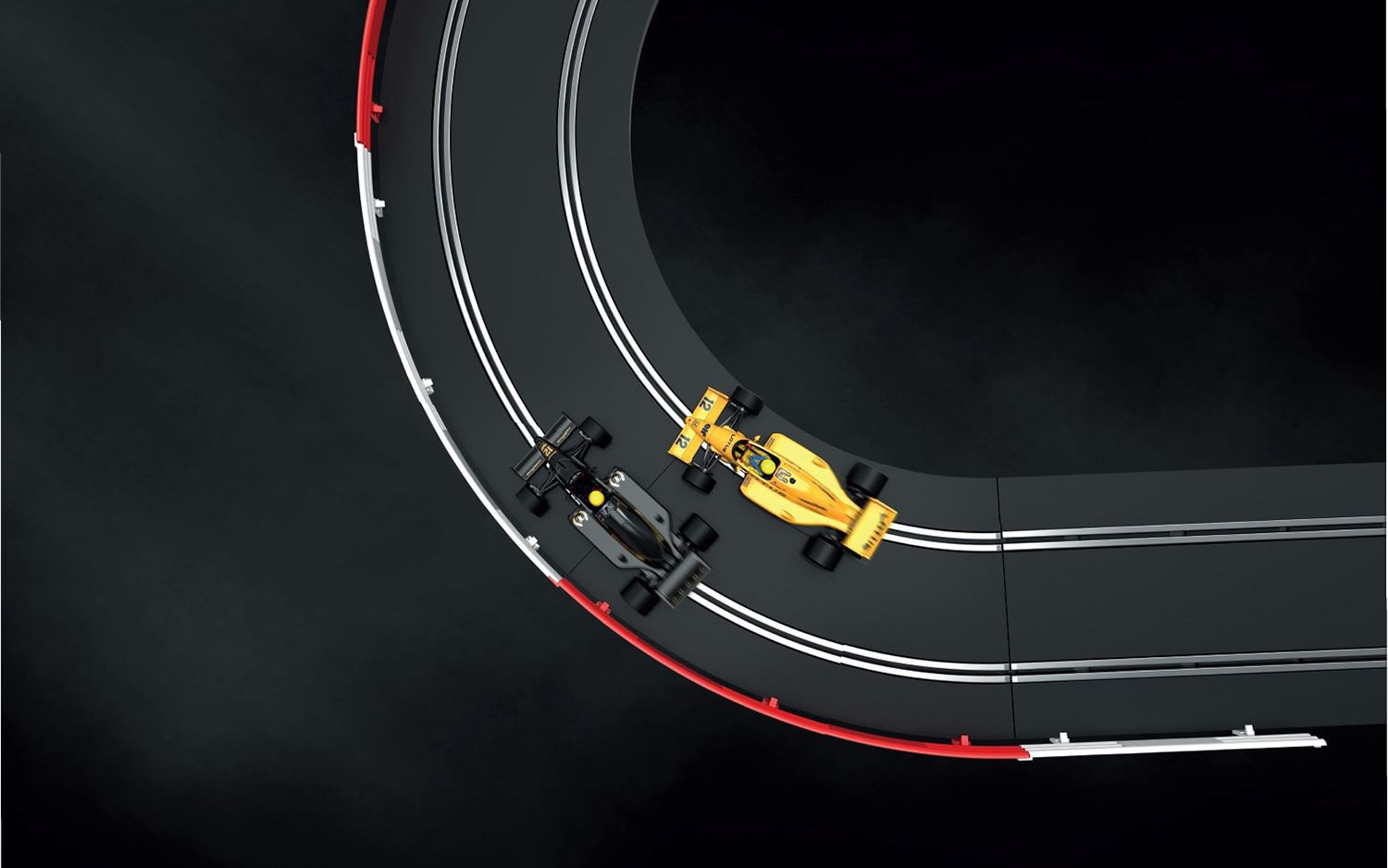 Scalextric C1432M 1980s Grand Prix Car Race Set