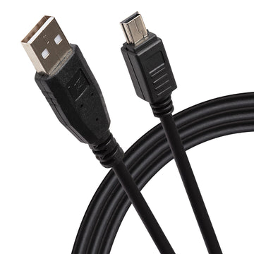 Maplin USB-A to Mini USB-B Cable - Black, 2m