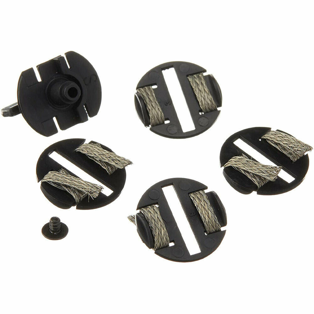 Scalextric C8329 Guide Blade, Braid Plates x4 & Screw Pack