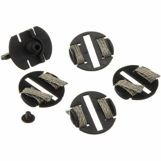 Scalextric C8329 Guide Blade, Braid Plates x4 & Screw Pack