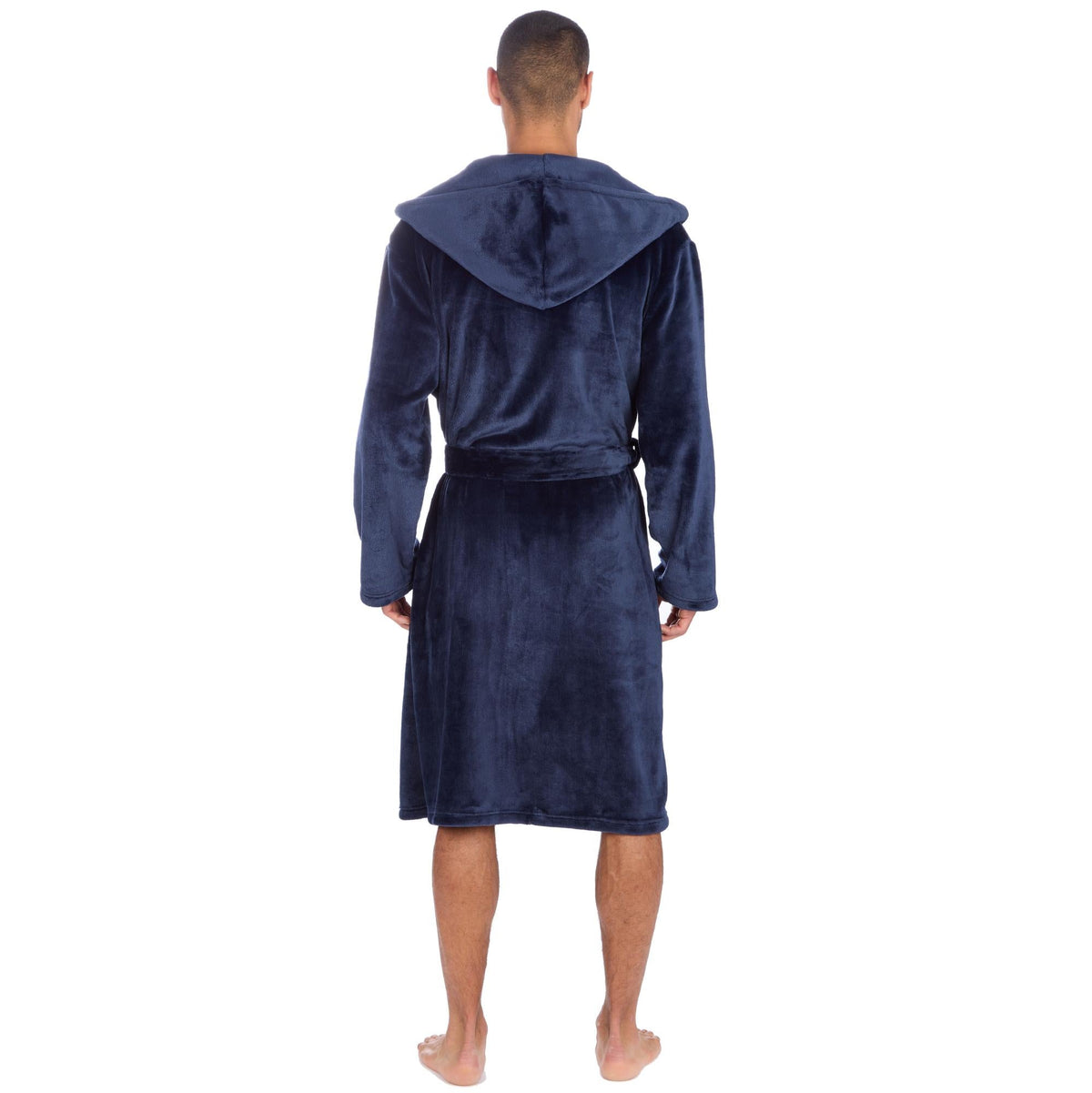 Cargo Bay Soft Touch Fleece Hooded Dressing Gown